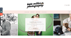 Desktop Screenshot of katemillerphotography.com